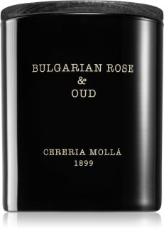 Cereria Mollá Boutique Bulgarian Rose & Oud scented candle