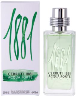 Cerruti 1881 Acqua Forte Eau de Toilette para homens 75 ml