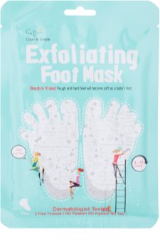 Cettua Clean & Simple masque exfoliant pour pieds crevassés + chaussettes