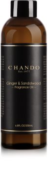 Chando Fragrance Oil Ginger & Sandalwood refill for aroma diffusers