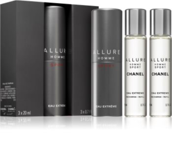Chanel Allure Homme Sport Eau Extreme toaletna voda (1x punjiva + 2x punjenje) za muškarce