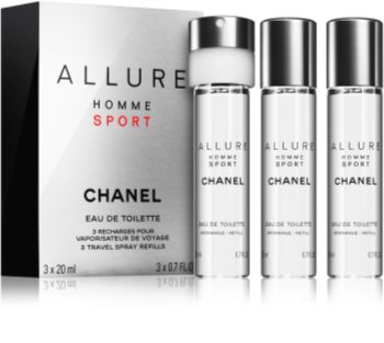 Chanel Allure Homme Sport eau de toilette recarga para homens