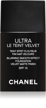 Chanel Ultra Le Teint Velvet maquillaje de larga duración SPF 15