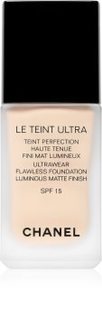 Chanel Le Teint Ultra дълготраен матиращ фон дьо тен SPF 15