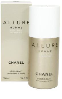 Chanel Allure Homme Édition Blanche deodorant spray para homens