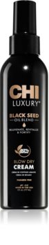 CHI Luxury Black Seed Oil поживний крем-захист від дії високих температур для вирівнювання волосся