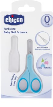 Chicco Baby Moments round tip baby nail scissors