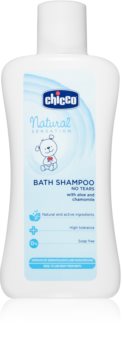 Chicco Natural Sensation Bath Shampoo Duschgel für Haare und Körper für Kinder