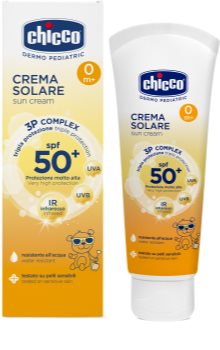 Chicco Sun Sun Cream SPF 50+ apsaugos nuo saulės kremas vaikams SPF 50+
