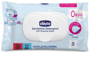 Chicco Cleansing Wipes Blue Kosteuspyyhkeet Lapsille