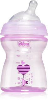 Chicco Natural Feeling Pink cumisüveg