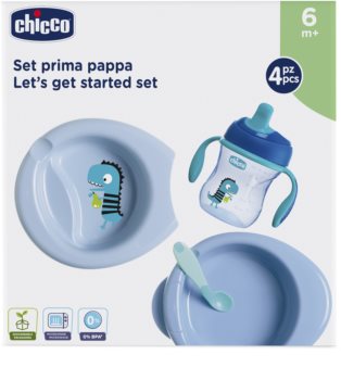 Chicco Let's Get Started dinnerware set