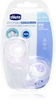 Chicco Physio Air Silicone Girl Schnuller