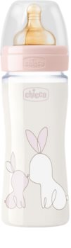 Chicco Original Touch Glass Girl baby bottle
