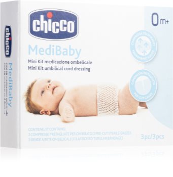 Chicco MediBaby 0m+ kūdikio bambos priežiūros rinkinys kūdikiams