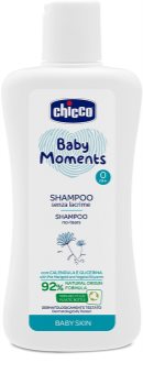 Chicco Baby Moments shampoo per bambini per capelli