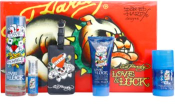 Christian Audigier Ed Hardy Love & Luck Man lote de regalo I.