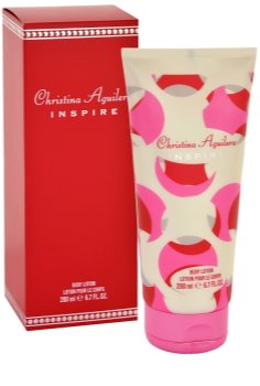 Christina Aguilera Inspire leite corporal para mulheres