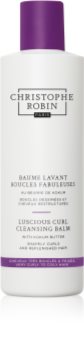 Christophe Robin Luscious Curl Cleansing Balm with Kokum Butter balsam de curatare pentru par ondulat si cret