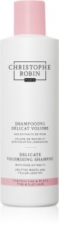 Christophe Robin Delicate Volumizing Shampoo with Rose Extracts shampoo volumizzante per capelli delicati e mosci