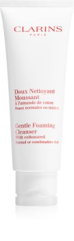 Clarins Gentle Foaming Cleanser with Cottonseed очищающая пенка для нормальной и смешанной кожи