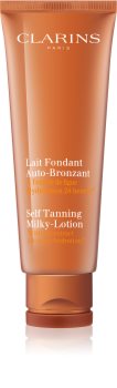 Clarins Self Tanning Milky-Lotion krema za samotamnjenje za lice i tijelo s hidratantnim učinkom