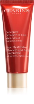Clarins Super Restorative Décolleté and Neck Concentrate crema rassodante antirughe per collo e décolleté