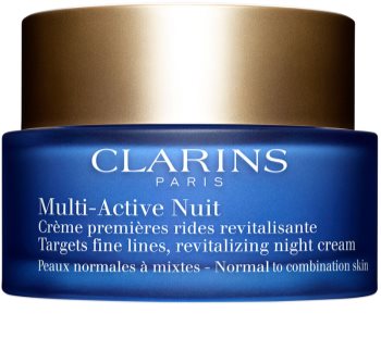 Clarins Multi-Acvite Nuit Revitalizing Night Cream noční revitalizační krém na jemné linky pro normální až smíšenou pleť
