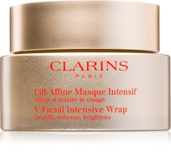 Clarins V-Facial Intensive Wrap posvjetljujuća maska za lice