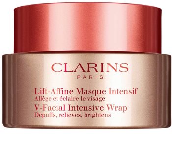 Clarins V-Facial Intensive Wrap posvjetljujuća maska za lice