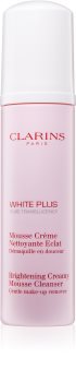 Clarins White Plus Pure Translucency Brightening Creamy Mousse Cleanser mousse detergente per tutti i tipi di pelle