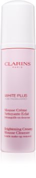Clarins White Plus Pure Translucency Brightening Creamy Mousse Cleanser Renseskum til alle hudtyper
