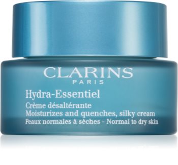 Clarins Hydra-Essentiel Silky Cream Silkkisen Pehmeä Kosteusvoide Normaalista Kuivaan Ihoon