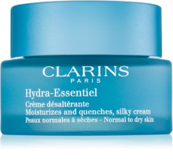 Clarins Hydra-Essentiel selymesen gyengéd hidratáló krém normál és száraz bőrre