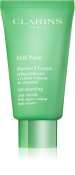 Clarins SOS Pure maschera all'argilla per pelli miste e grasse
