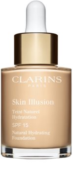 Clarins Skin Illusion Natural Hydrating Foundation rozjasňující hydratační make-up SPF 15