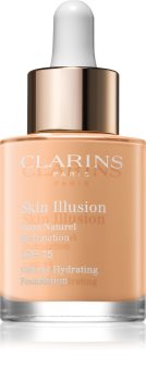 Clarins Face Make-Up Skin Illusion rozjasňující hydratační make-up SPF 15