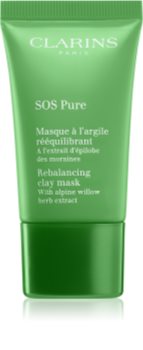 Clarins SOS Pure rebalančná ílová maska pre perfektnú pleť