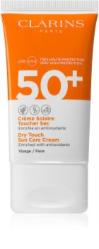 clarins creme solaire spf 50