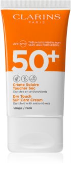 Clarins Dry Touch Sun Care Cream SPF 50+ solcreme