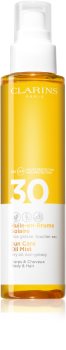 Clarins Sun Care Oil Mist suchý olej na vlasy i tělo SPF 30