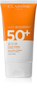 clarins sun cream 50