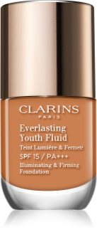 Clarins Everlasting Youth Fluid озаряващ фон дьо тен SPF 15