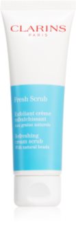 Clarins Fresh Scrub Refreshing Cream Scrub Cremet peeling Til udstråling og fugtighed