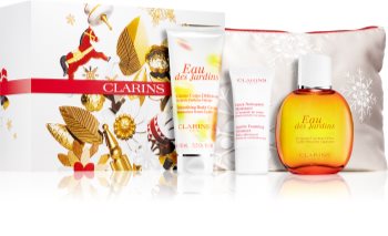 Clarins Eau Des Jardins kozmetika szett (a finom és sima bőrért) hölgyeknek