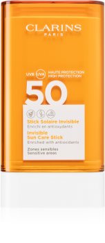 stick solaire invisible spf 50 clarins