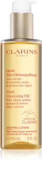 Clarins Total Cleansing Oil почистващо и премахващо грима масло