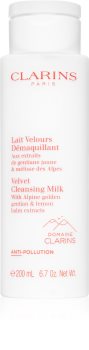 Clarins Velvet Cleansing Milk нежно почистващо мляко
