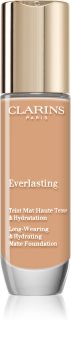 Clarins Everlasting Foundation hosszan tartó make-up matt hatással