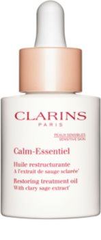 Clarins Calm-Essentiel Restoring Treatment Oil vyživující pleťový olej se zklidňujícím účinkem